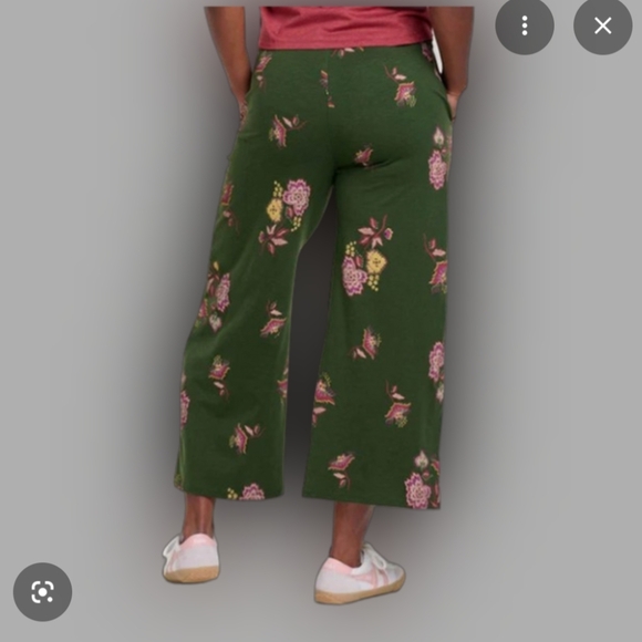 NWT Toad&Co Women's Chaka Wide Leg Pants In Epidote - Picture 2 of 3